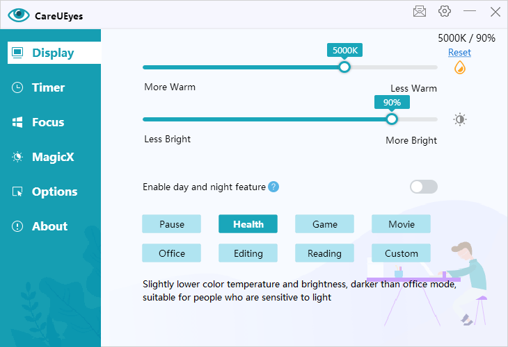 图片[3]_20 电脑去蓝光护眼软件CareUEyesPro2.2.12.0便携版_星眼泪痕